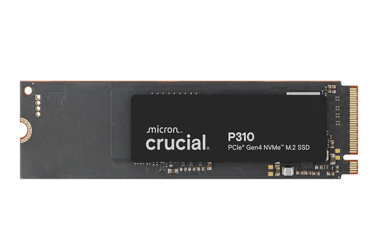 Crucial P310 1TB SSD M.2 2280 NVMe PCIe Gen4, Up to 7,100MB/s, Laptop & Desktop (PC) Compatible, Internal Solid State Drive - CT1000P310SSD801